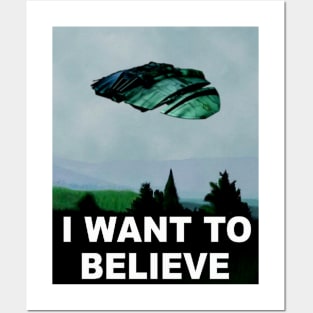 I want to believe by your command. Posters and Art